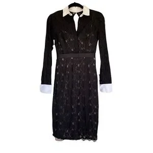 【BCBG MAXAZRIA] イブニングドレス LACE INSET BLACK BCBGMAXAZRIA Andi Lace Trim Evening Dress | Bloomingdale's
